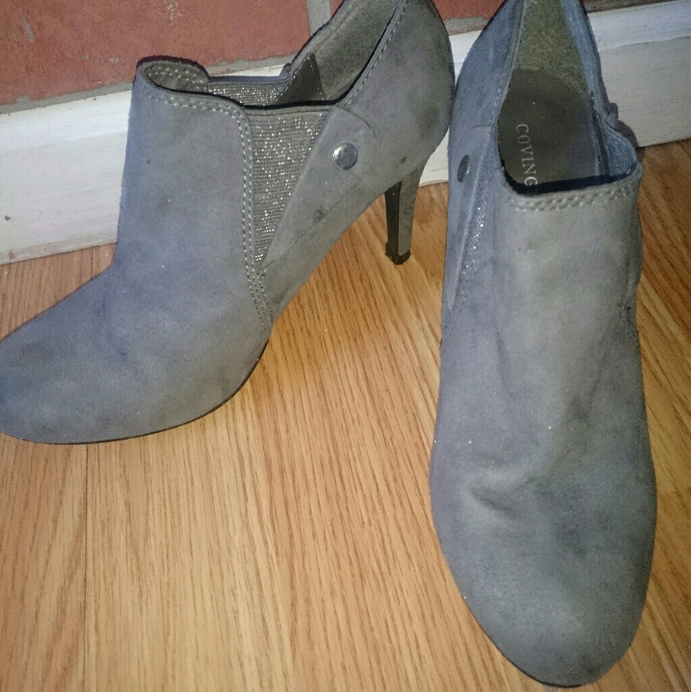 Gray Booties